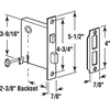 Prime-Line Vintage Style Mortise Lock Assembly, 5-1/2 in. Face Plate, Brass E 2294